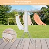 4-Legged Clothes Drying Rack Foldable, Outdoor Collapsible Drying Rack Clothing,