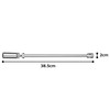 トネ(TONE) フレックス形プラグソケット(6角・マグネット付) 3FP-16 差込角9.5mm(3/8") 二面幅16mm