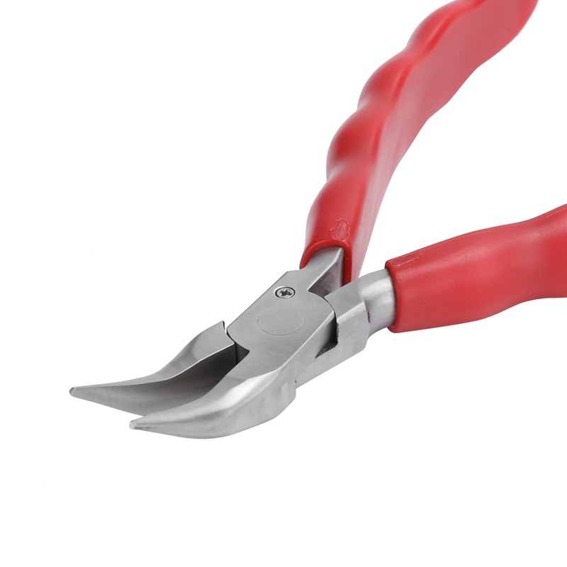 Nylon Pliers Mini Stainless Steel Jewelry Glasses Clamp DIY Making