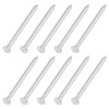 sourcing map 10Pcs Small Hardware Nails, 3D x 1-1/4" 304