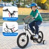 67i Boys Toddler Bike with Training Wheels, 12/14/16 Inch, Adjustable