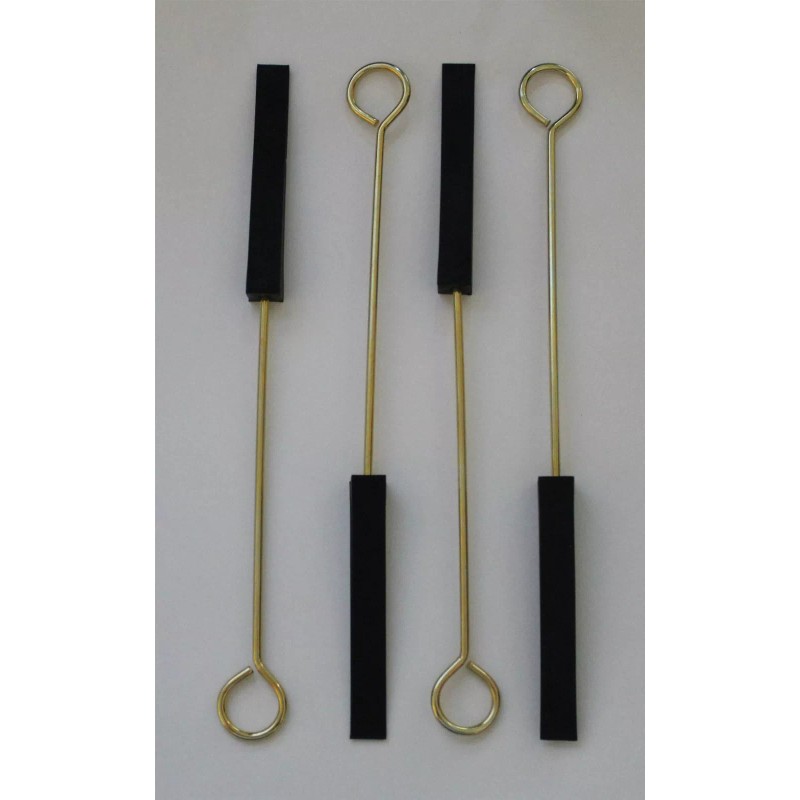 Piano Tuning Mute with Wire Handle - Set of 4
