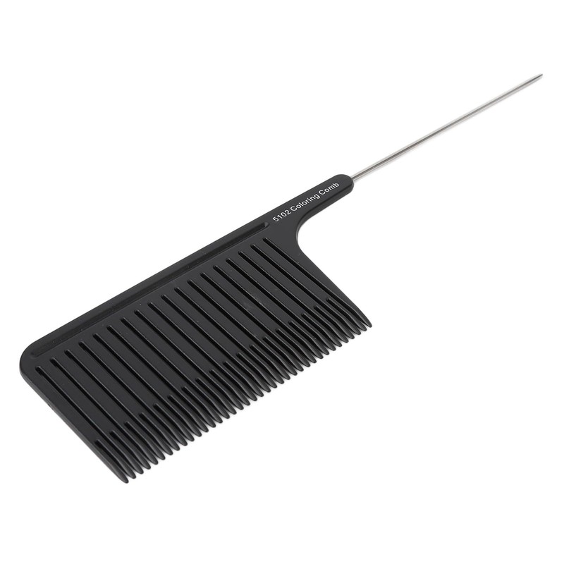 Hair Highlight Comb, Highlight Comb, Stainless Steel Rat Tail Comb