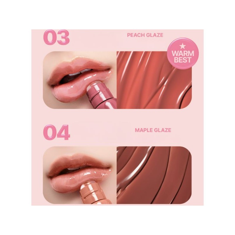 LANEIGE Glaze Craze Tinted Lip Serum 12g, Color:03 Peach Glaze