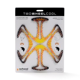 TWO WHEEL COOL Helmet Ventilation Liner Airhead Flames - Inner