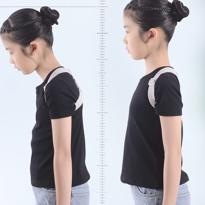 Intelligent Posture Corrector Adjustable Shoulder Back Straightener Support Upper Back