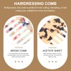 Mipcase 2 Piezas Hoja Peine De Hoja De Acetato Peine