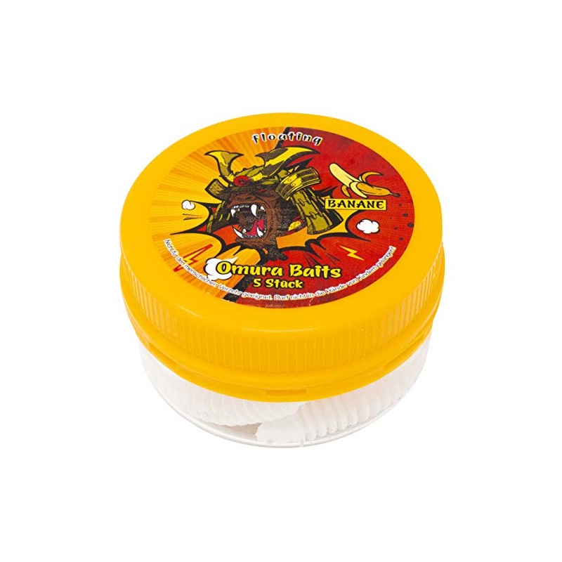 FTM Omura Baits Hero Banana Rubber Bait, Length / Package
