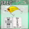DUEL L-Bass Flat Crank 55F 55mm – Floating Crankbait Lure