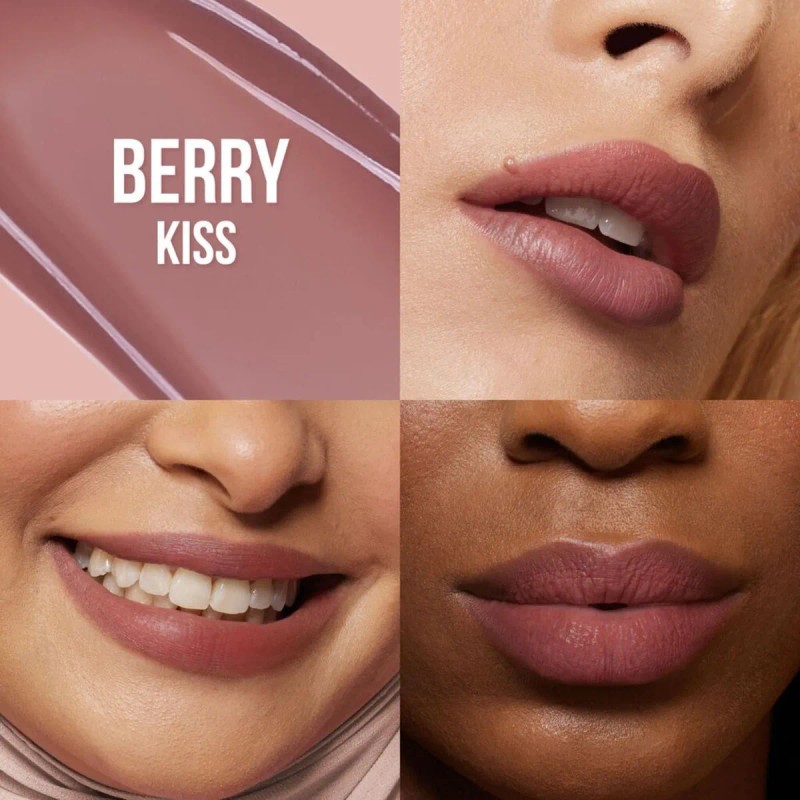 Huda Beauty Tinte Labios Y Mejillas Berry Kiss Makeup Cosmet