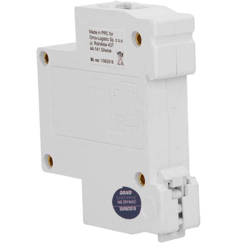 ORNO DP-SB-133 Doorbell Wired for DIN-1 Module Rail 1 Ton