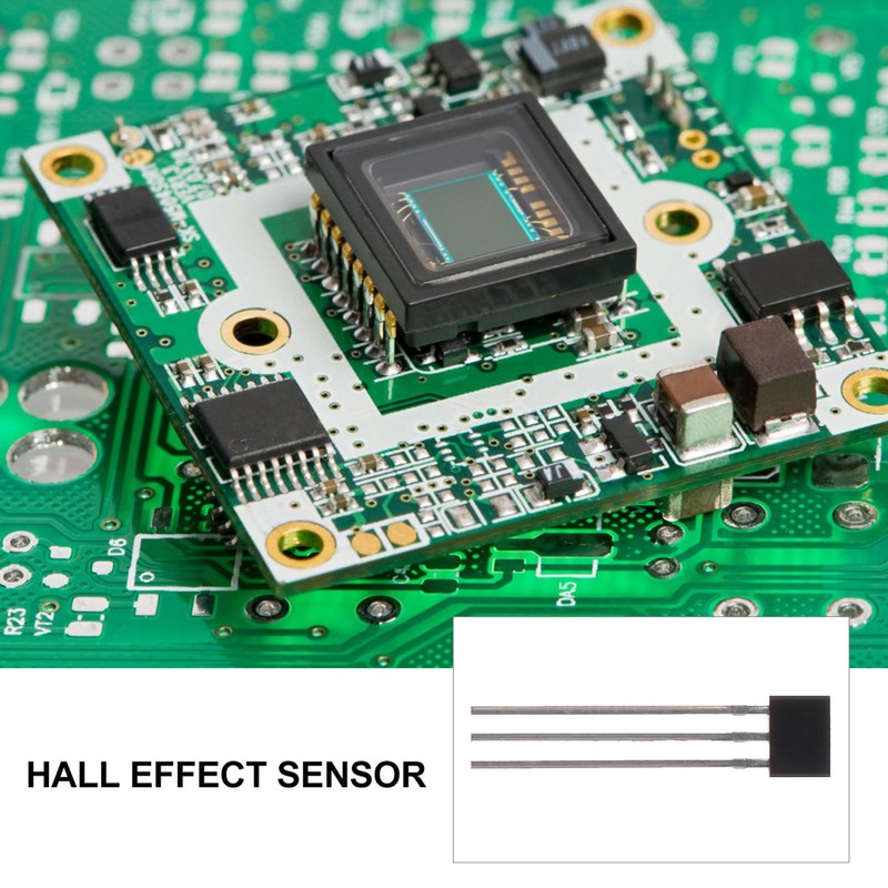 100 Pcs Hall Effect Sensor for Brushless Electric Motors -