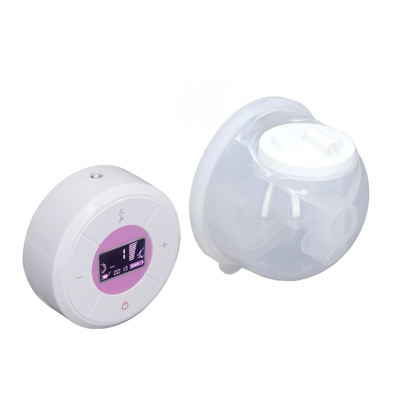 Single Wearable Breast Pump 9 Suction Strength Prevent Backflow Low