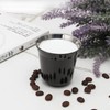 Easyworkz Juego de tazas de espresso de acero inoxidable con