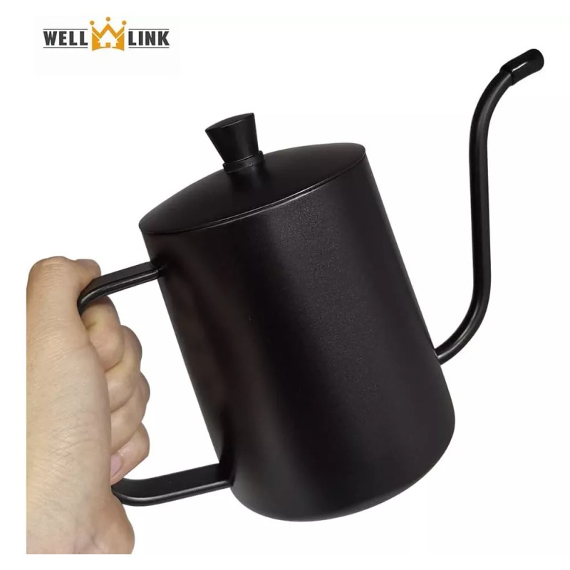 generic Tetera Vierte Hervidor De Café 600ml Hervidor Cuello Cisne