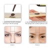 ATOMUS Eyebrow Tattoo Bow Mapper with Strings Sponges Ink Dropper