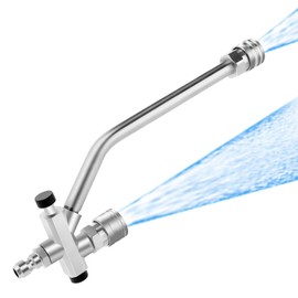 TINSKY Foam Cannon Dual Connector, Pressure Washer Double Tip Attachment Dual-Connector Accessory 1/4" Quick Connect Extension Wand Tool for Soap Cannon, Car Washing