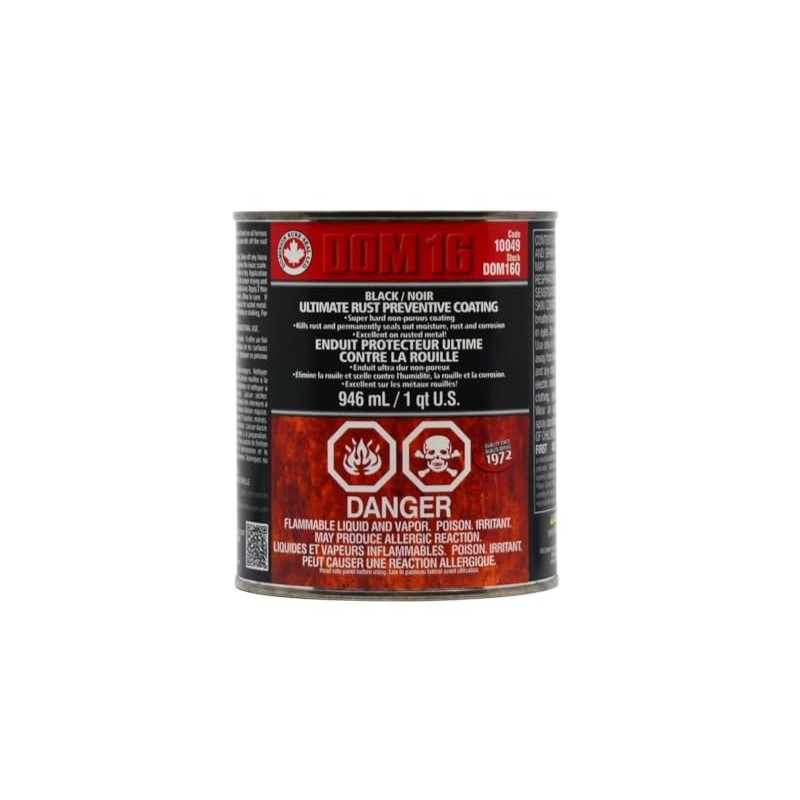Dominion Sure Seal - DOM16 Ultimate Rust Preventative Coating Black