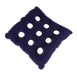 TOVINANNA Inflatable Wheelchair Seat Cushion Coccyx Pillow for Plane Office Home Back Support Pad