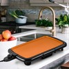 OVENTE Electric Griddle with 16 x 10 Inch Flat Non-Stick
