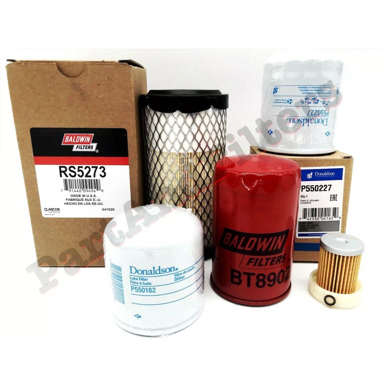 Baldwin - Donaldon Filter Kit for Kubota B26 B7500 B7510