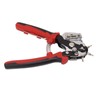 Leather Hole Punch with 6 Holes 360 Degree Rotating Adjustment