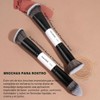 MAANGE Set de 4 Brochas de Maquillaje de Doble Punta