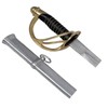 Medieval Warrior US Cavalry Commemorative Saber with Scabbard (818, Brass)