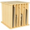 7 Tier Wooden Tray Dividers for Cabinets Cookie Sheet Organizer