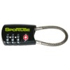 Sportube TSA Combination Padlock Travel Accessory - Black
