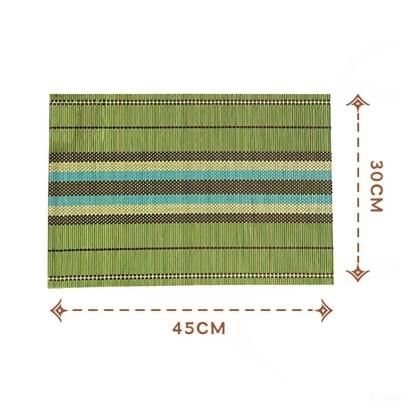 5 x Placemats Handmade Woven Washable Non-Slip Dining Table Mat