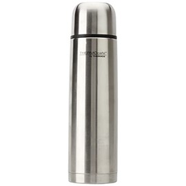 THERMOcafe by Thermos Vacuum Insulated Stainless Steel Flask, 1L, Stainless Steel, VAC100SL