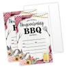 LONLONBANG Housewarming Invitations BBQ Picnic Housewarming Party Back Yard Cookout