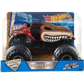 Hot Wheels Monster Jam Monster Mutt Vehicle, 1:24 Scale