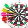 Steel Tip Darts Set 6 Pack Metal Dart Set Multicolor