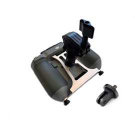 Bicycle, Motorcycle Mount for DJI RC 2 Controller for Mini 4 Pro, Air 3/3S and Neo. Includes 1/4-20 (male) to Go Pro adapter and Bike Handlebar Mount 360° Rotation 1/4-20 Ball w Locking Clamp-RC2PAK2A