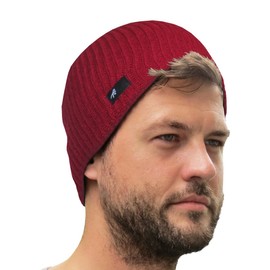 Grace Folly Daily Beanie Hat Skull Cap for Men or Women (Many Colors) Maroon