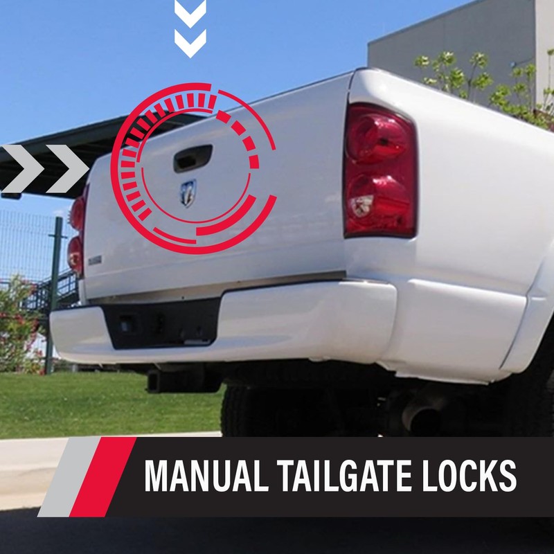 Pop & Lock – Manual Tailgate Lock for Dodge Ram