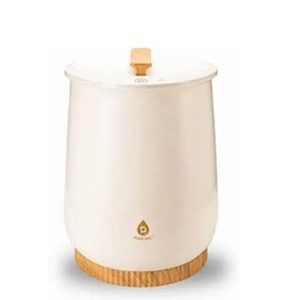 Pursonic Bucket Style Towel Warmers, Luxury Bucket Towel Warmer, Large Towel Warmer for Bathroom, Auto Shut Off, Fits Up to Two 40"X70" Oversized Towels, Bathrobes, Blankets, PJ's and More, White