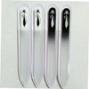 Healvian Double-sided Nail Files 2 Packs Glass Nail File Buffers