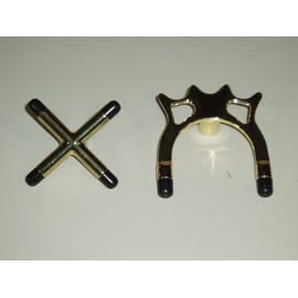 SGL POOL/SNOOKER BRASS SPIDER AND CROSS CUE REST**