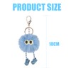 School Bag Accessories Keyring for Children, Boys and Girls, Blue,
