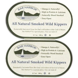 Bar Harbor Smoked Kippers 6.7 OZ(Pack of 2)2