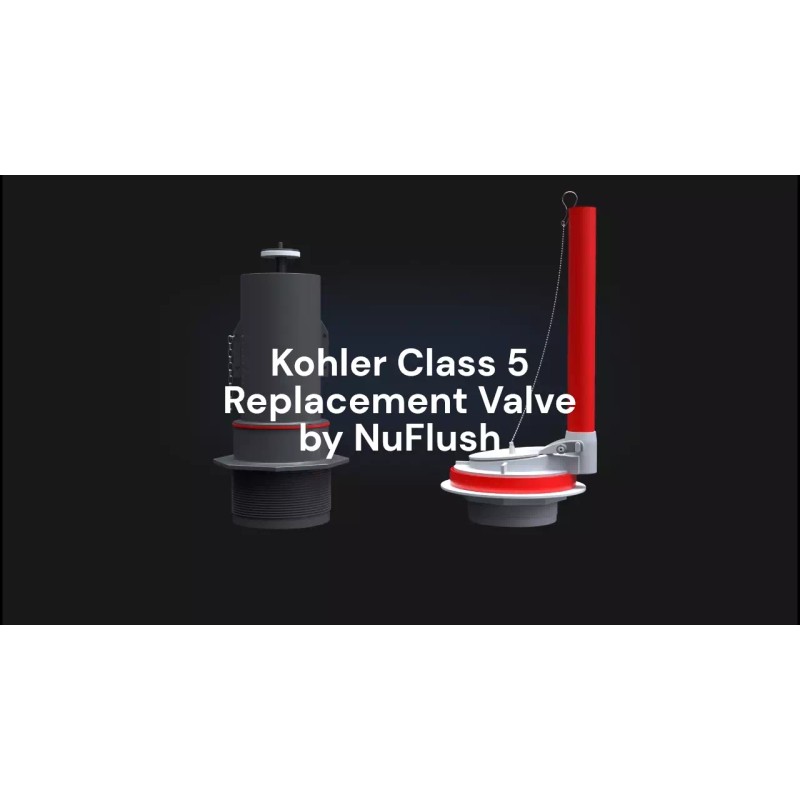 NuFlush Flush Valve (4-inch) Replacement for Class Five by NuFlush