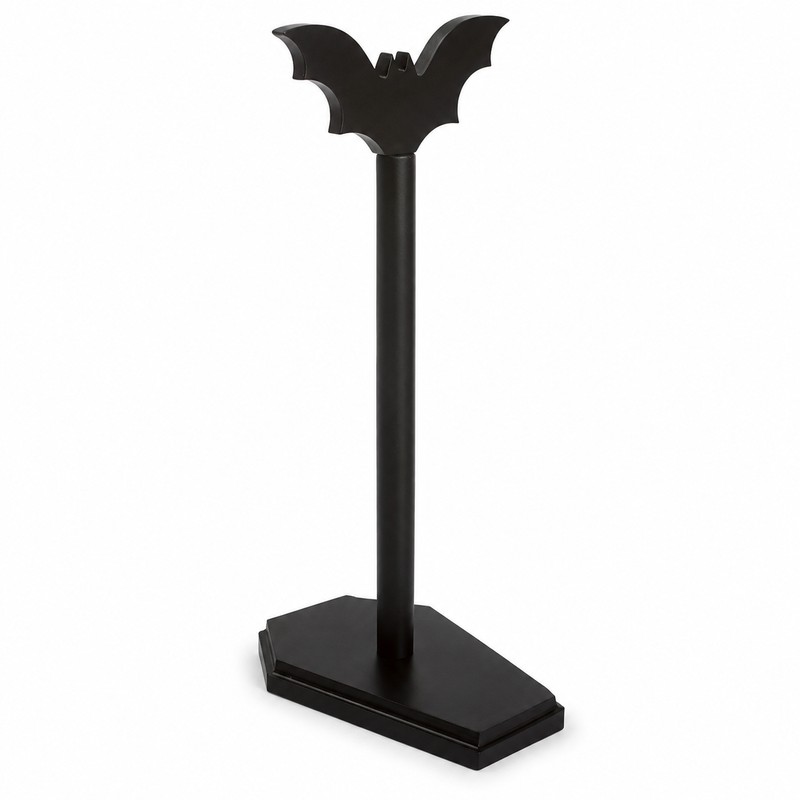 Bat Paper Towel Holder for Countertop Use - Gothic Wood