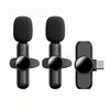 Rillpac K3 2-Pack Wireless Lavalier Microphones for Android Smartphones -