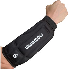 Sedroc Pro Forearm Guards Padded Arm Sleeves - Pair (X-Large - 13" long)