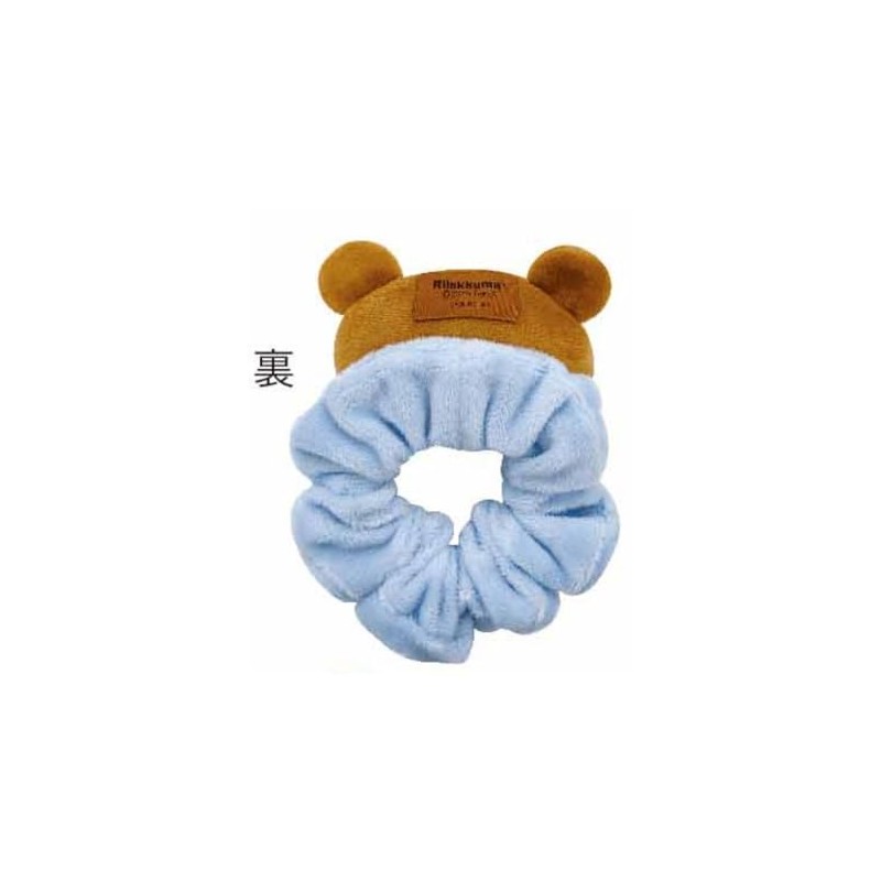 Eye Planning Rilakkuma Face Mascot Scrunchie Kiiroitori [Mascot Portion] Approx.
