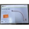 Commercial Electric Steel Mounting Arm for Area/Flood Light Gray ARM24-SLV