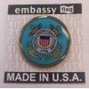 Coast Guard Lapel Pin USA Made